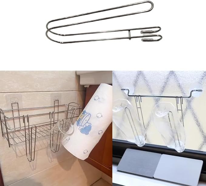 Bottle Drying Rack with Hanging Hook Attachment to Dish Drying Rack Space - Image 6