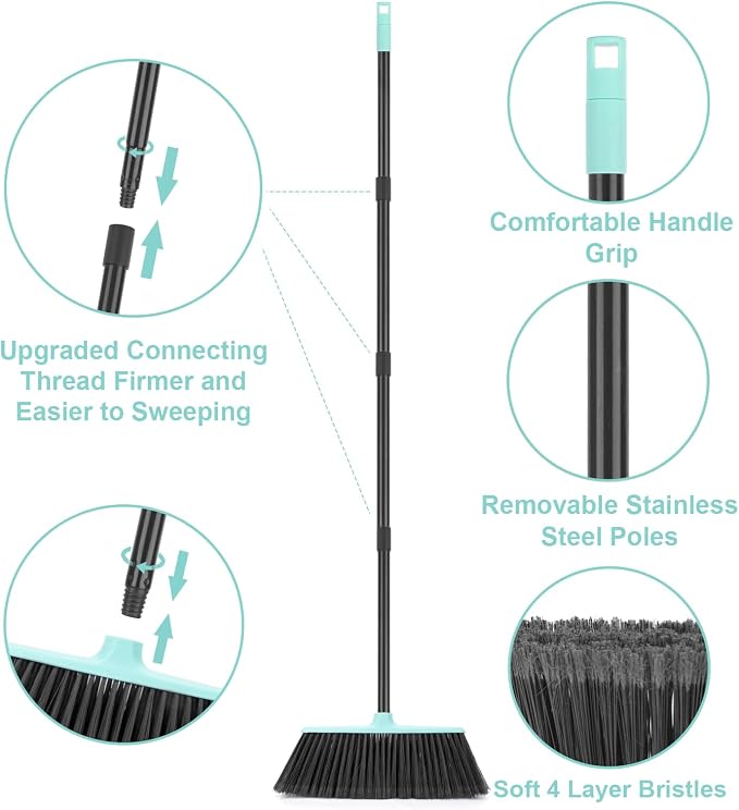 KeFanta Outdoor/Indoor Broom for Floors - Image 5
