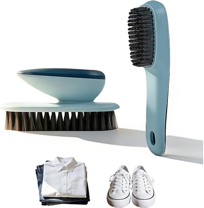 Ergonomic Shoe & Clothing Brush Set by yayaboqu