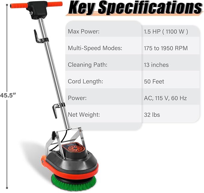 Commercial Floor Scrubber Machine - Image 2