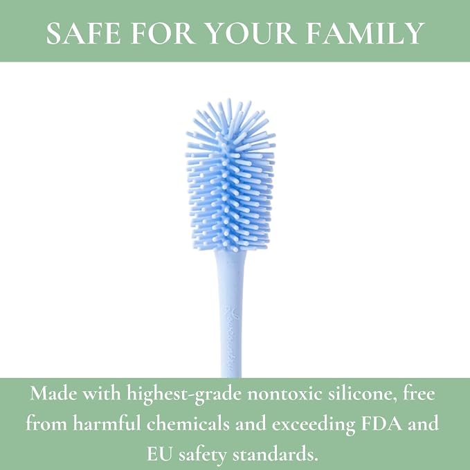 Nontoxic Silicone Bottle Brush - Image 4
