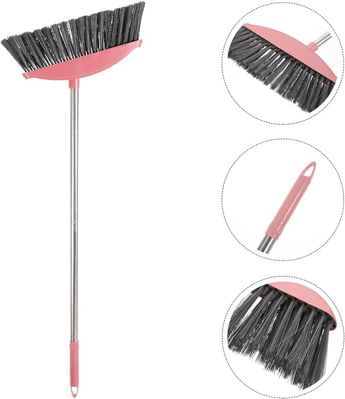 Ciieeo Heavy-Duty Broom, Stainless Steel Broom - Image 3