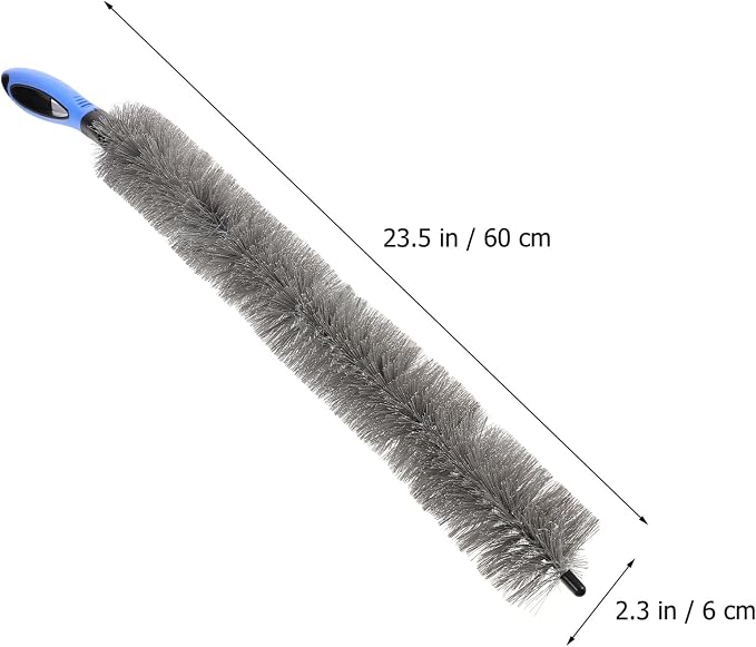 VILLCASE 1 Pack Radiator Cleaning Brush, Radiator Cleaning Brush Dryer - Image 8
