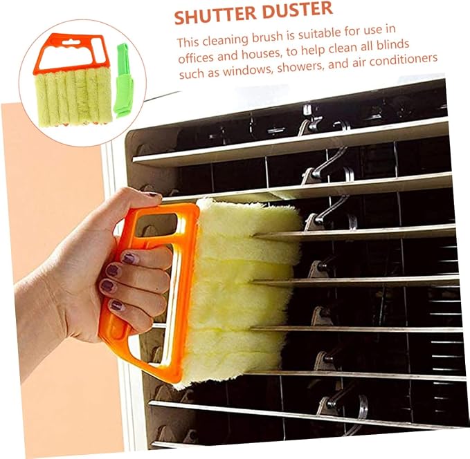 2pcs Window Cleaner Brush and Blinds Cleaning Brush Set - Image 4