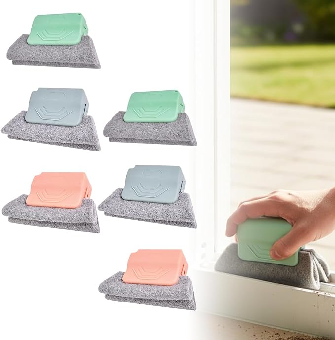 Magic Window Track Cleaner, 2026 New Window Groove Cleaning Brush Tools Set by FANSUIT