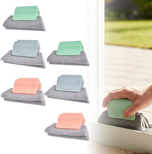 Magic Window Track Cleaner, 2026 New Window Groove Cleaning Brush Tools Set by FANSUIT