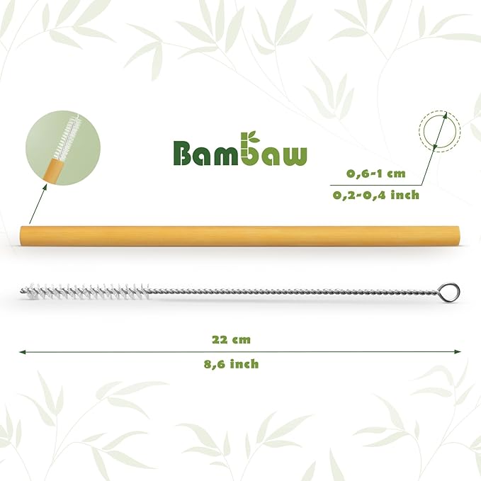 Bambaw Reusable Bamboo Straws - Image 2