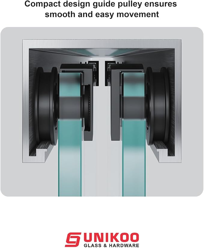 60" W x 60" H Double Sliding Frame Bathtub Door - Image 3