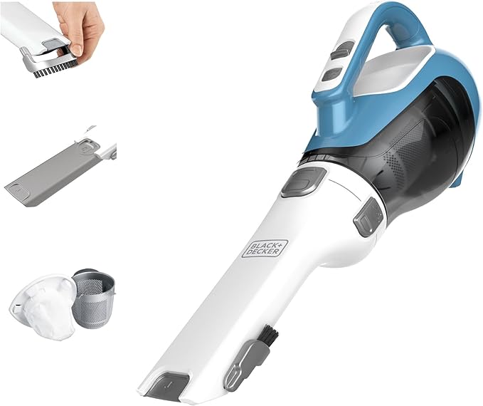 BLACK+DECKER dustbuster AdvancedClean Handheld Vacuum Cordless, Compact Home by BLACKDECKER