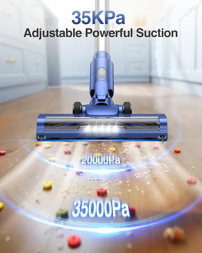 Natrogix Cordless Vacuum Cleaner, 35Kpa Vacuum Cleaners - Image 3