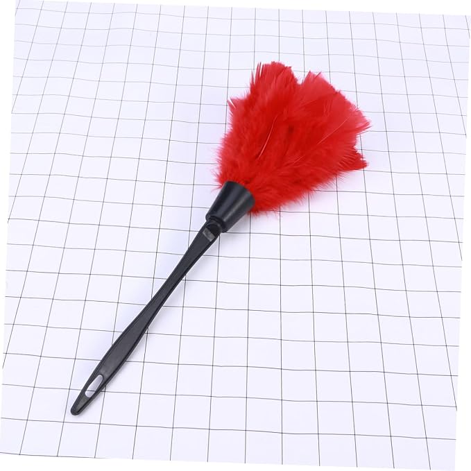 Red Turkey Plumage Duster Tool - Image 5
