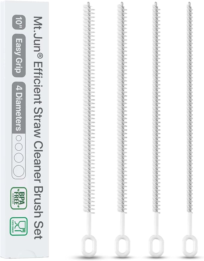 Straw Cleaner Brush Set by MtJun