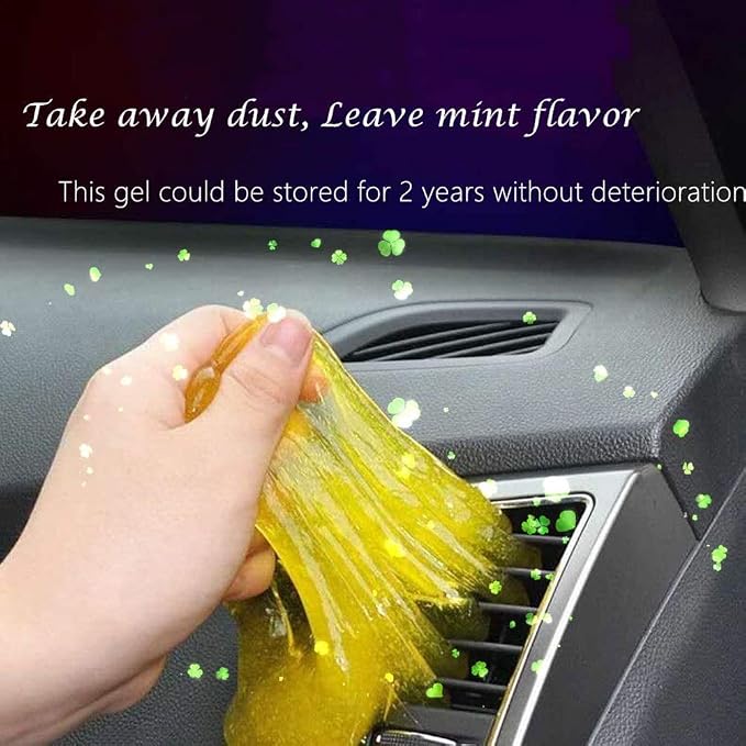 Tyenaza Car Cleaning Gel, Universal Detailing Automotive Dust Cleaning Tools - Image 4