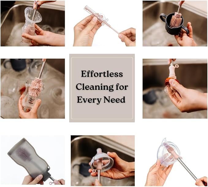 Haakaa Silicone Cleaning Brush – Household Cleaning Brushes - Image 5