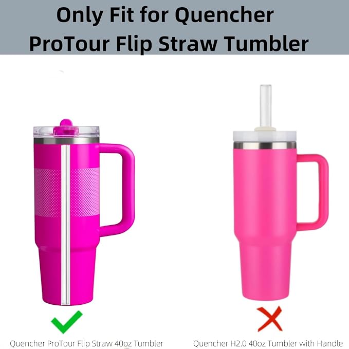 Straw Replacement Fit for Stanley Quencher ProTour Flip Straw Tumbler 40oz - Image 3