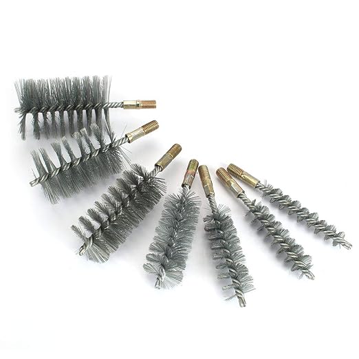 1Pc 1.2" Round Pipe Tube Cylinder Bores Stainless Steel Wire Brush 32mm by Baisiky