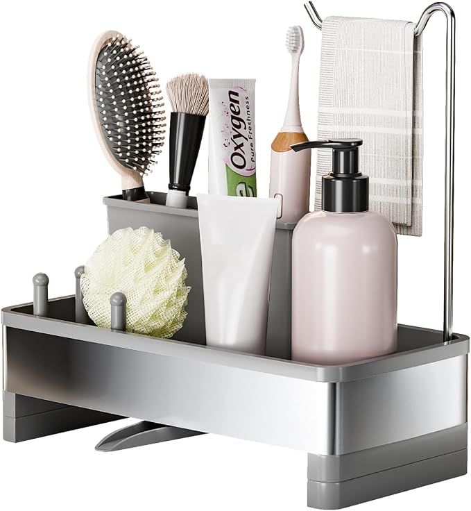 Stainless Steel Sink Caddy, Sponge Holder - Image 7