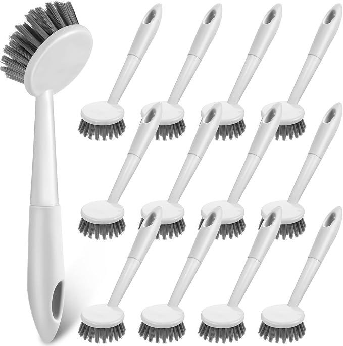 Patelai 12 Pack Kitchen Scrub Dish Brush by Patelai