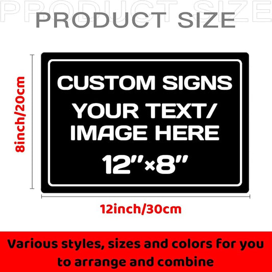 Personalized Aluminum Weatherproof Metal Sign - Image 2