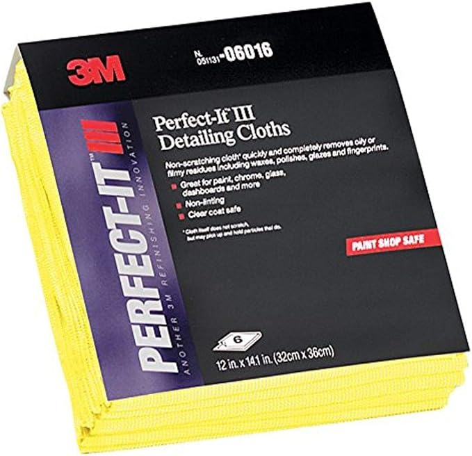 3M Perfect-It Non-Scratch Detailing Super Soft Cloths by Scotch-Brite