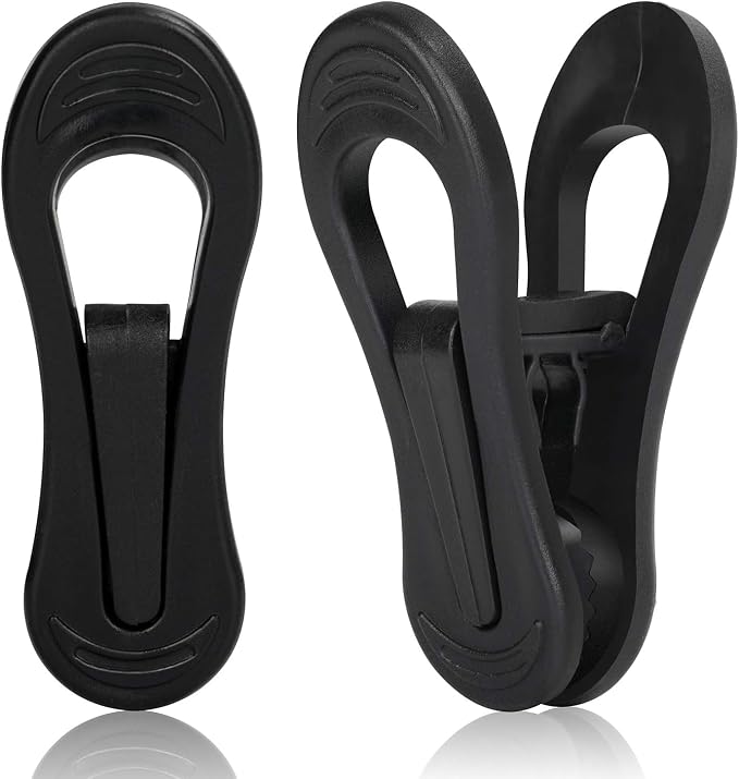 Tinfol 50pc Plastic Coat Hanger Clips by Tinfol
