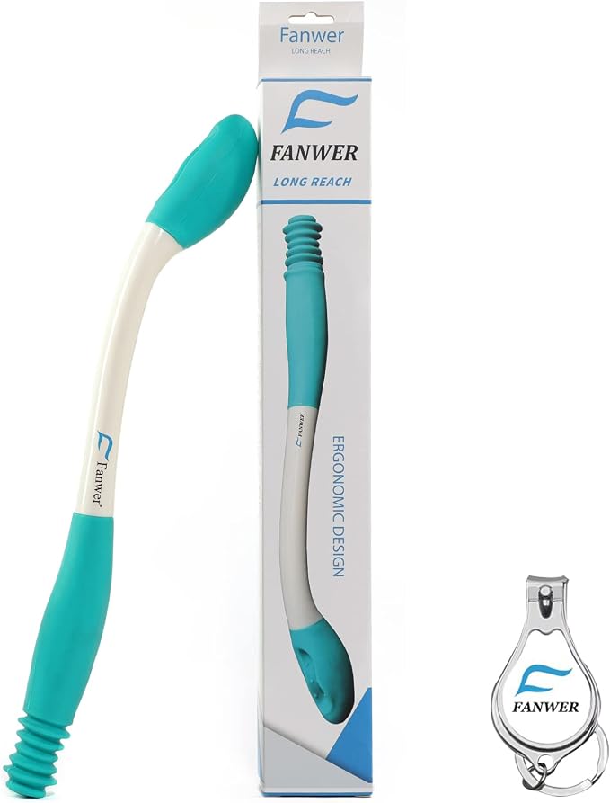 Fanwer Toilet Aids Tools, Long Reach Comfort Wipe, Extends Your Reach Over 15" - Image 6