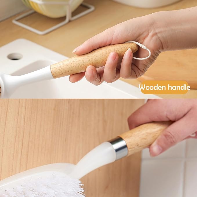 Kitchen Brush Set for Cleaning Dish, Sink and Stove, Great Cleaning Tools for - Image 4