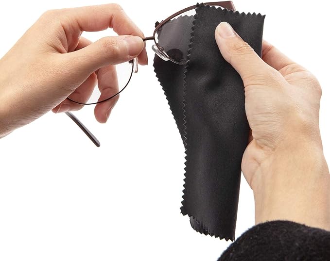 Eyeglass Cleaning Cloth Glasses Cleaner 12Pack Microfiber Lens Eyewear - Image 3
