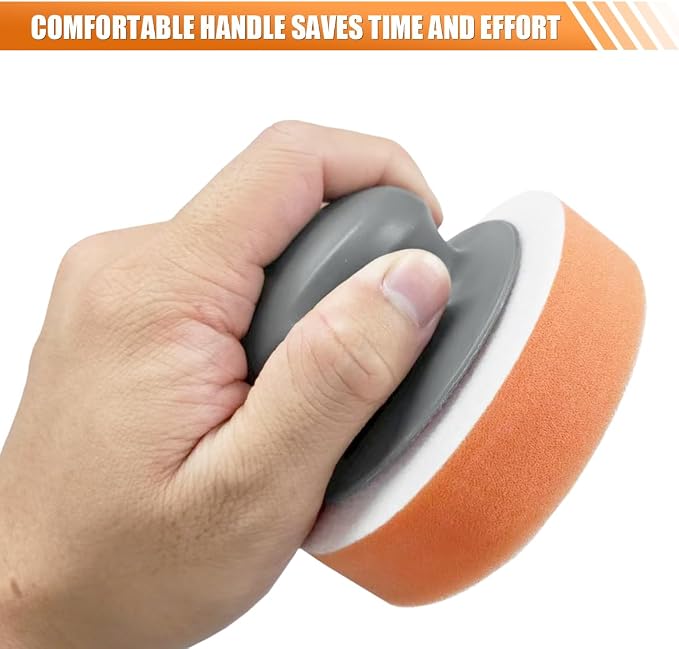 YoRise 2PCS Car Wax Applicator Pad, Microfiber Buffing & Polishing Pad - Image 5