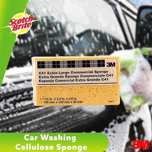 3M Extra Large Commercial Sponge – Durable, Highly Absorbent Cleaning Sponge - Image 2