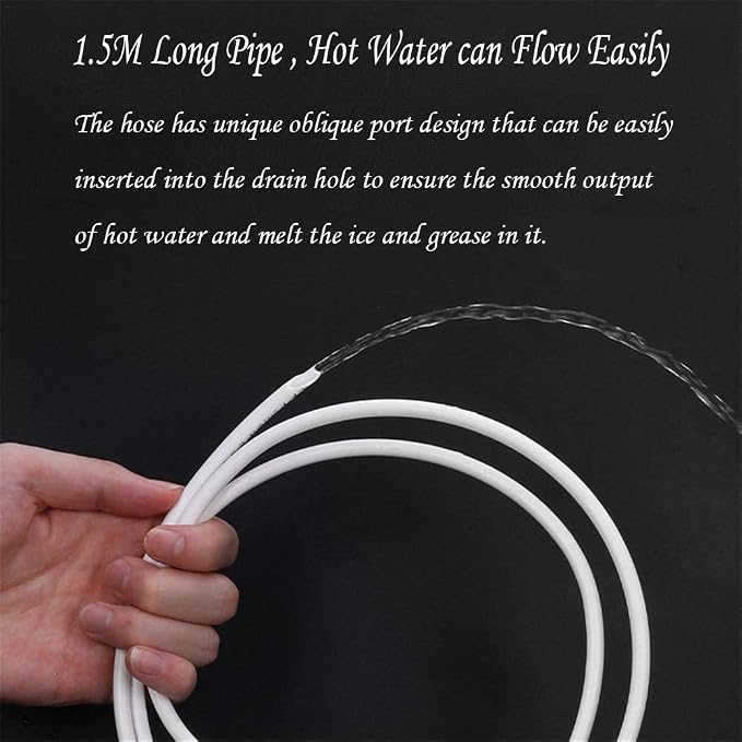 MUAECH Refrigerator Drain Hole Cleaner Kit, 7-Piece Fridge Drain Tube Cleaning - Image 7
