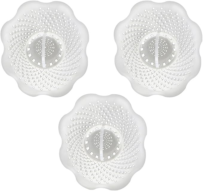 DANCO Tub Drain Protector Hair Catcher | Strainer | Bathtub Drain Snake by DANCO