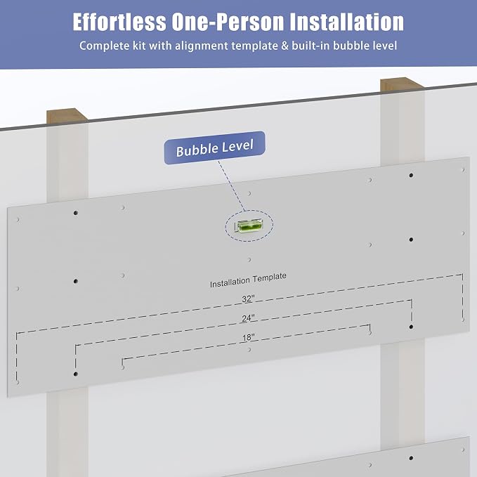 4-Pack 1.5x4ft Garage Shelving Wall Mounted, 1.5 x 4' Heavy Duty Garage Storage - Image 7