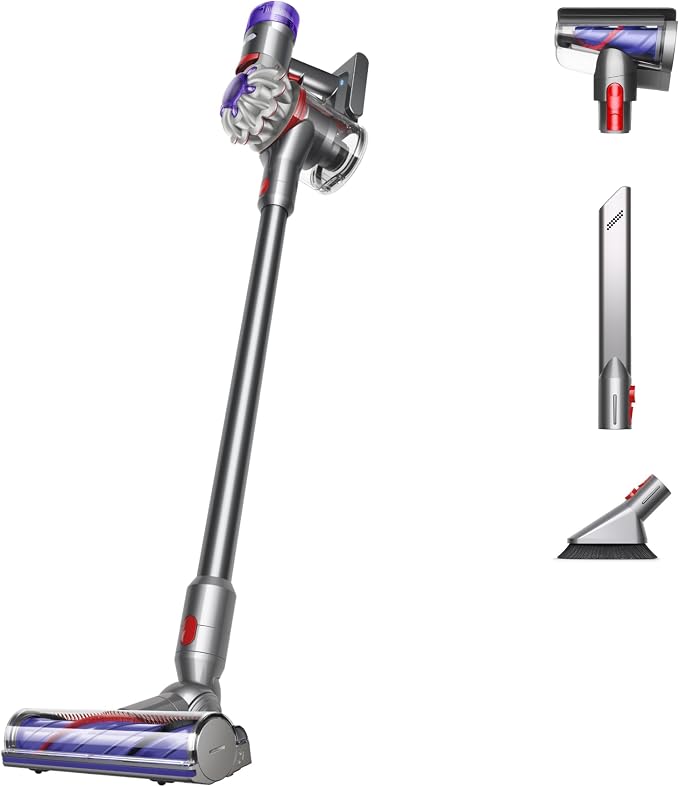 Dyson V8 Plus Cordless Vacuum, Cleans Hard Floors and Carpets, Converts to by Dyson