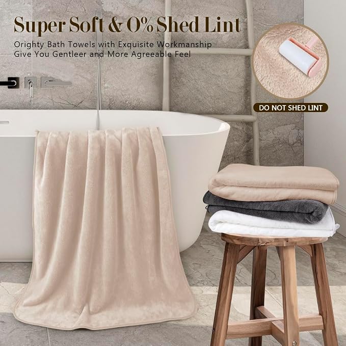 Orighty Microfiber Bath Towels Pack of 4 - Image 2