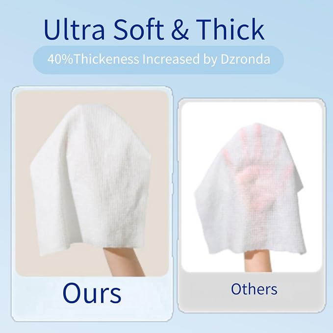 Disposable Compressed Towels, Portable Compressed Towel Tablets, Thicker Super - Image 6