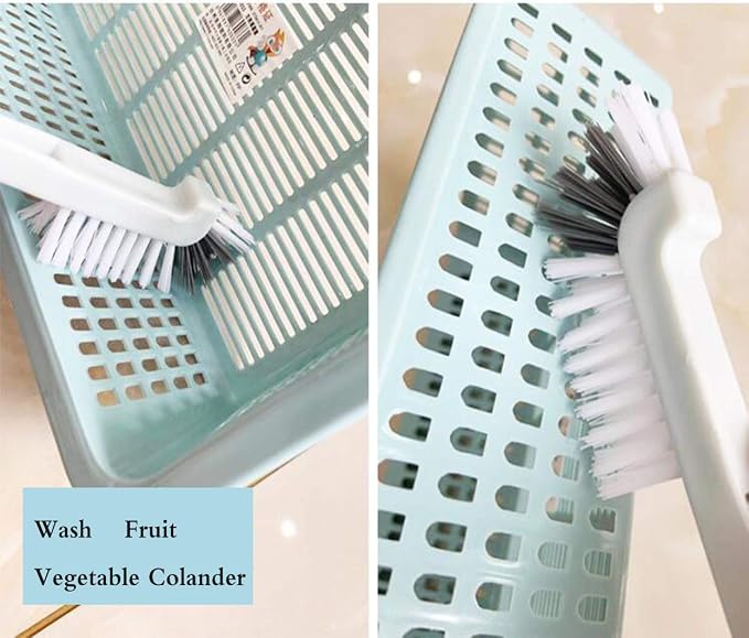4 Piece Cleaner Brush to Deep Clean Tile Lines, Dearjana Small Scrub Brushs - Image 6
