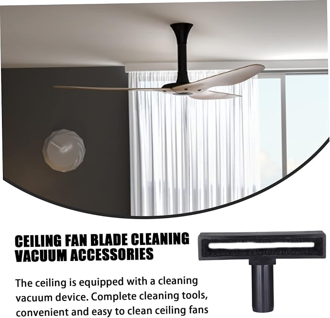 Ceiling Fan Blade Cleaner Ceiling Fan Vacuum Attachment Vacuum Duster - Image 2