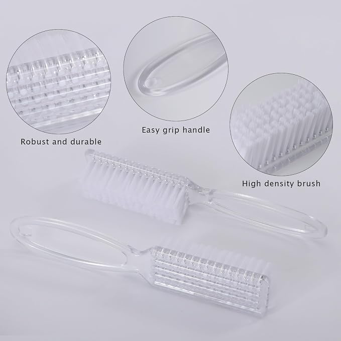 Yebeauty Nail Brush Fingernail Cleaner, 4 Pack Hand Scrub Cleaning Brush - Image 4