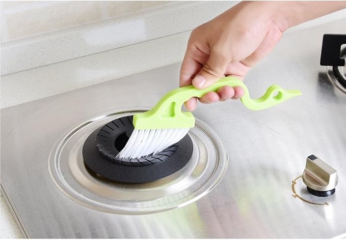Trycooling Hand-held Groove Gap Cleaning Tools Door Window Track Kitchen - Image 5