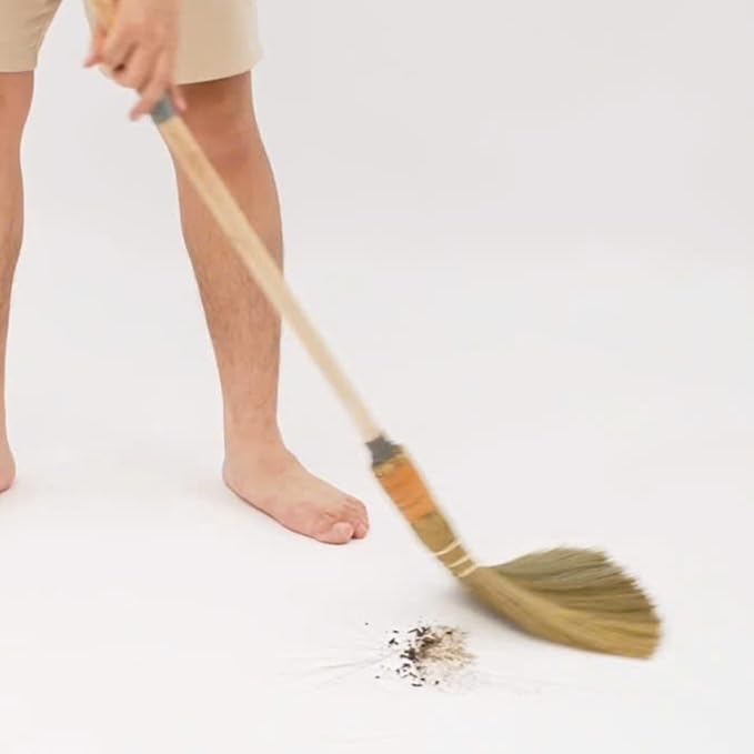BMart Home Vietnamese Broom, Long Handle Indoor & Outdoor Floor Sweeper - Image 7