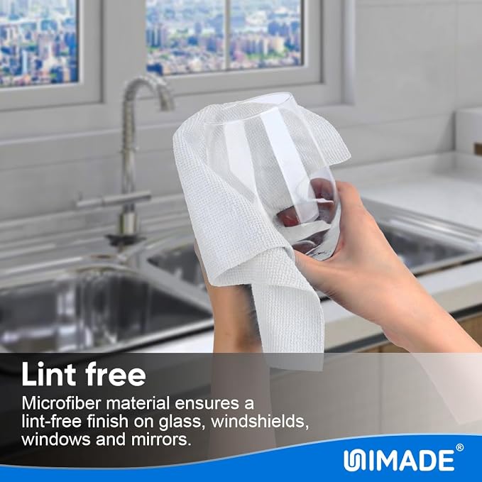 Microfiber Cleaning Cloth, 20 Pack Reusable Microfiber Towels - Image 5