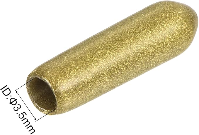 uxcell 20pcs Rubber End Caps 3.5mm ID Vinyl Round Tube Bolt Cap Cover Thread - Image 3
