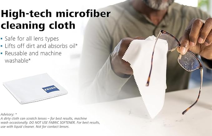 ZEISS MicroFiber Lens Cleaning Cloth JUMBO SIZE - Image 9