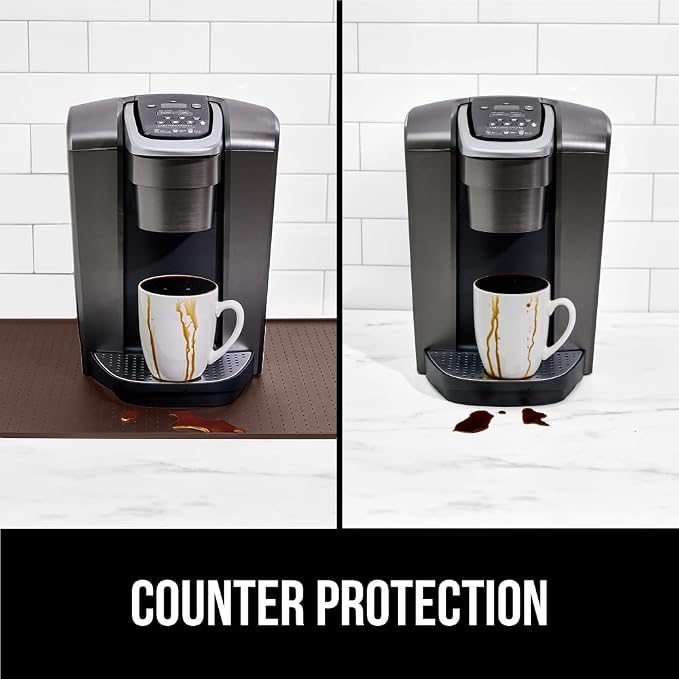 GORILLA GRIP Silicone Coffee Mat, Espresso Machine Bar Accessories, Keep - Image 9