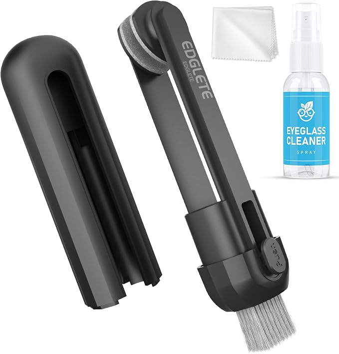 Glasses Cleaner Eyeglass Cleaning Kit, Lens Cleaners Spray by CleaningAssistantforDevices