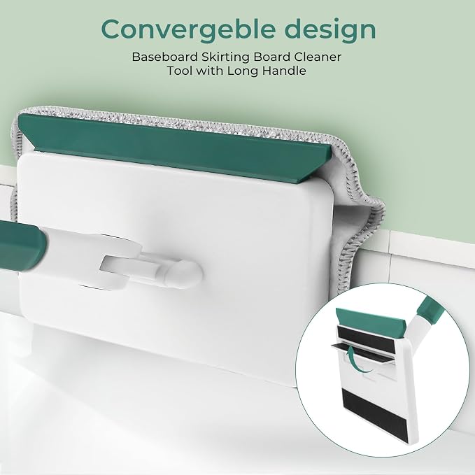 Baseboard Cleaner Tool with Handle - Image 5