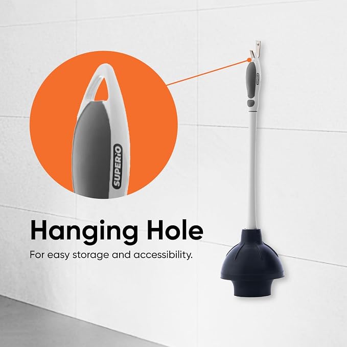 Superio Sink & Toilet Plunger - Image 3
