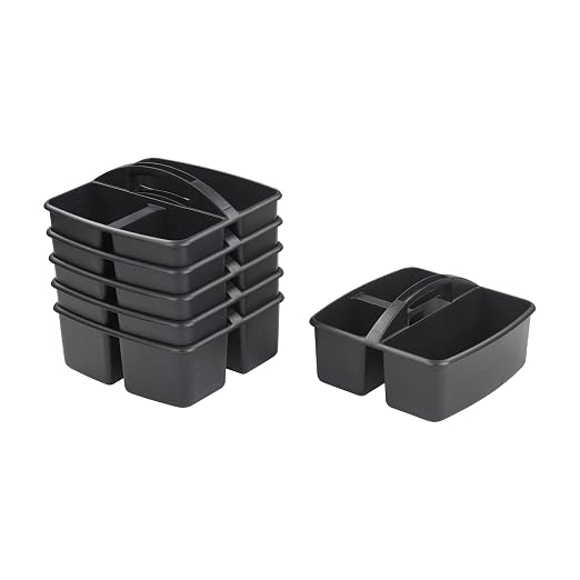 ECR4Kids 3-Compartment Storage Caddy, Storage Organizer by ECR4Kids
