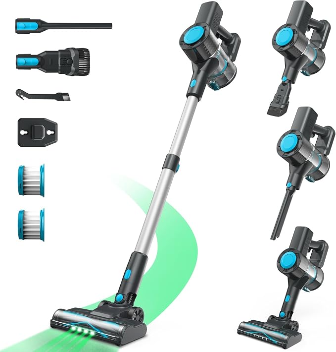 Cordless Vacuum Cleaner, Powerful Lightweight Stick Vacuum by Unknown